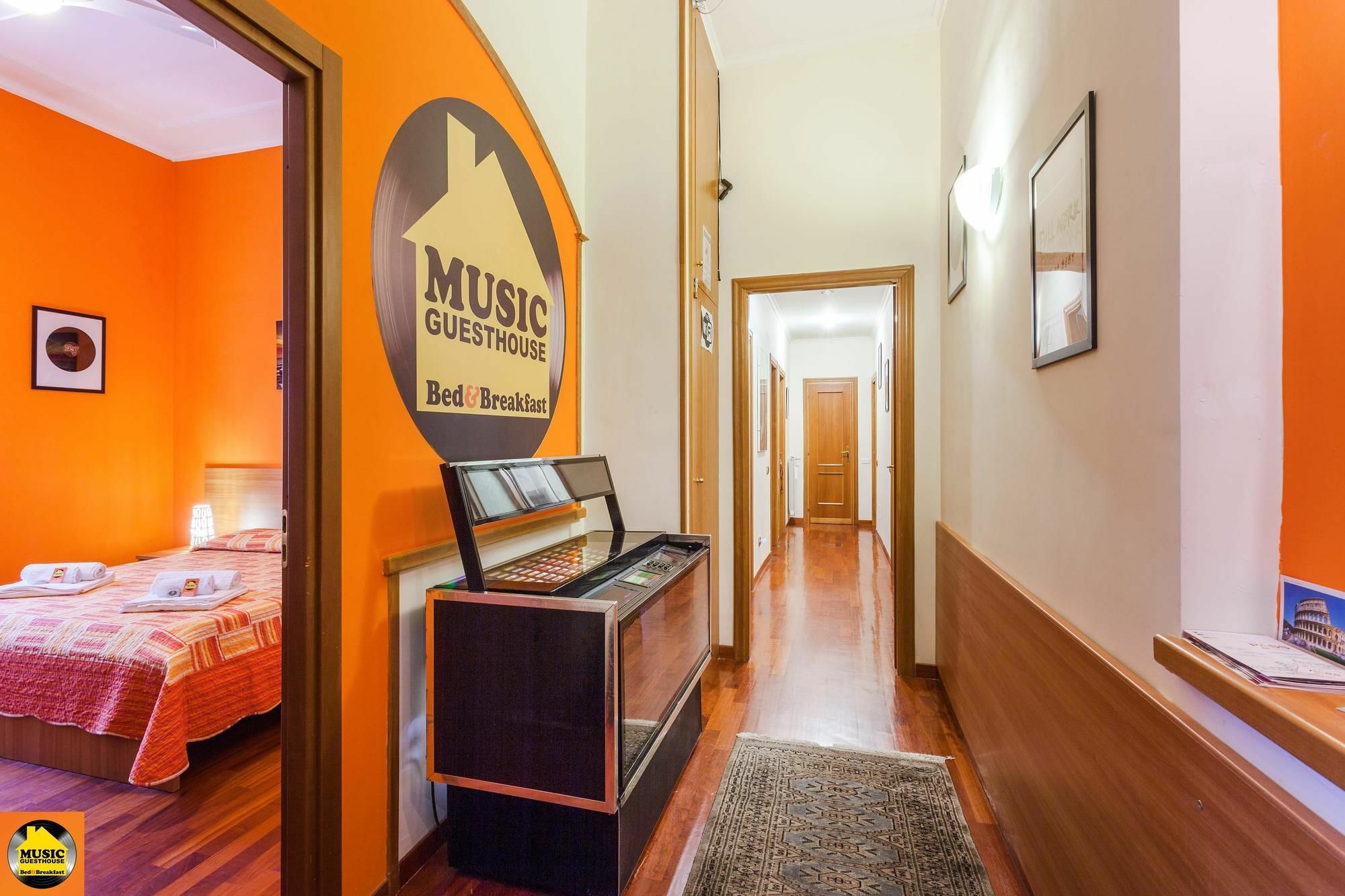 Music Guesthouse โรม ภายนอก รูปภาพ